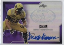 2017 Leaf Metal US Army All-American Bowl 18/25 Derek Kerstetter Auto un2