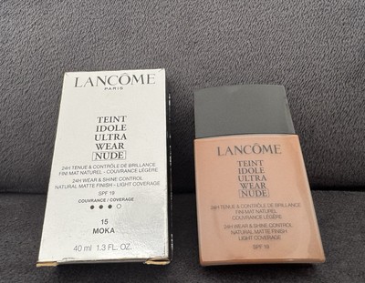Lancome Teint Idole Ultra Wear Nude Foundation LSF 19 40ml Farbton 15 Moka