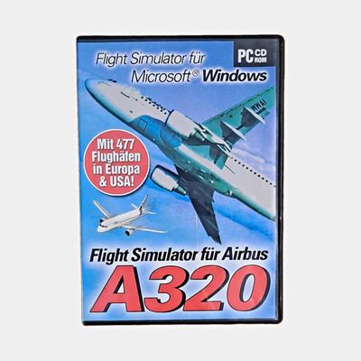 Flight Simulator für Airbus A320 PC PAL Flugsimulation Nr. 5129 inkl. Handbuch