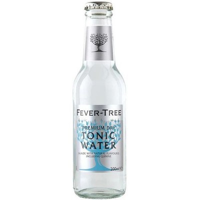 Fever-Tree Dry Tonic Water / ehemals Light Tonic  0,2L Flasche inkl. 0,15 Pfand