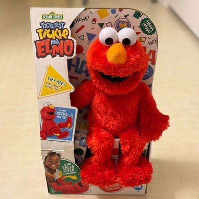 TICKLIEST TICKLE ME ELMO PLUSH DOLL Sesame Street PLAYSKOOL Tickle Belly 2021