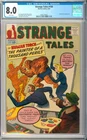 Strange Tales #108 High Grade WHITE Pages Fantastic Four Marvel 1963 CGC 8.0