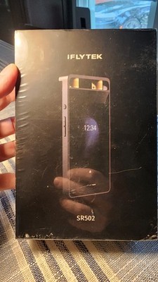 NEW SEALED iFLYTEK SR502T AI Voice Recorder | Real-Time Transcription