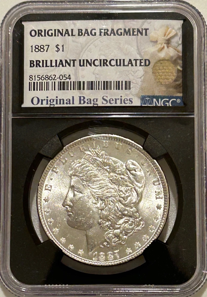1887年 MORGAN SILVER DOLLAR モルガン・ダラー 銀貨 1887 Morgan Silver Dollar, About Uncirculated, AU-55 | Littleton
