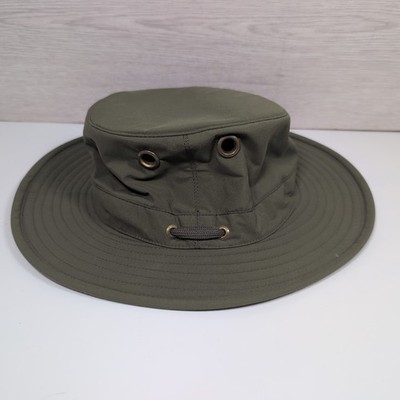 Tilley Endurables Sonnenhut Unisex oliv 7 1/8 Nylamtium breite Krempe hergestellt in Kanada