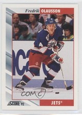 1992-93 Score Fredrik Olausson #13 t4m