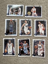 Memphis Grizzlies 2025-26 Topps Basketball Team Set - 8 Cards