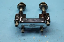 1465 95 HARLEY-DAVIDSON SOFTAIL FLST CHROME HANDLEBAR RISER TOP CLAMP 