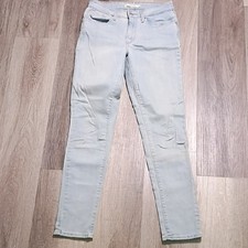 Levi's Light Blue 721 High-rise Skinny Jeans Size 27 Women's