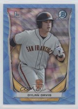2014 Bowman Draft Chrome Blue Wave Refractor Dylan Davis #CDP94 j2c
