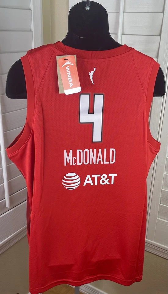 Nike WNBA Atlanta Dream Aari McDonald Explorer Ed. Basketball Jersey, Women’s XL - Image 4 of 4