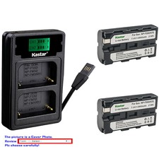 Kastar Battery LZD2 USB Charger for Sony NP-F550 CCD-SC55 CCD-TR12 CCD-TR3