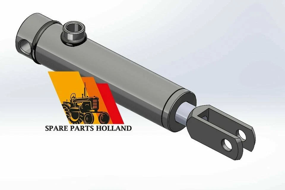 Bremszylinder mit Rückholfeder innen einfachwirkend, Hydraulikzylinder Anhänger  - Bild 4 von 4