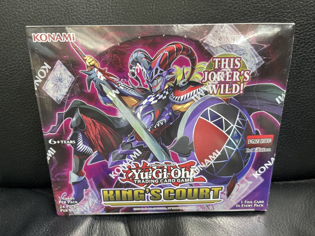 yugioh king's court booster box (24 Packs, 7 Cards per Pack) : Toys & Games Season 2 EPIC LUCK! Yu-Gi-Oh! King's Court
