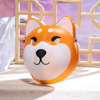 Shiba Inu Maske Cosplay Erwachsene Gesichtsmaske für Festival Rollenspiel Nachtclub