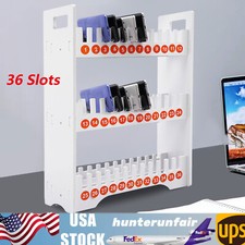 36 Slots Wall-Mounted Cell Phone Storage Cabinet Desktop for School Classroom