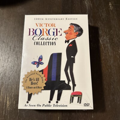 Victor Borge Classic Collection (DVD, 6-Disc Set) NEW, SEALED