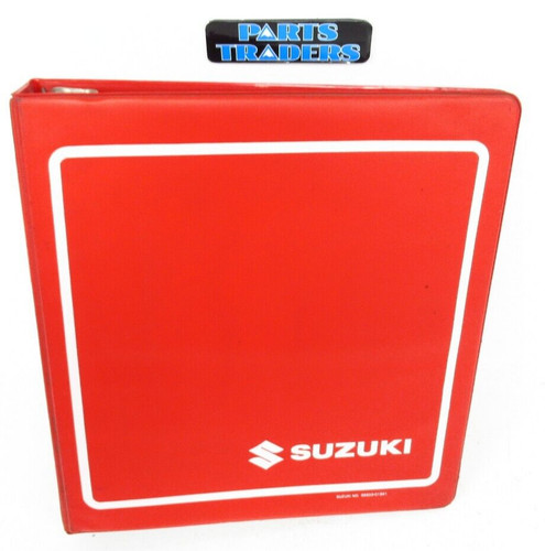 Genuine Suzuki Dealer Service Manual Binder 7 Ring 2.25" Thick (EMPTY)