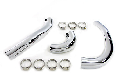 Dual Exhaust Pipe Heat Shield Set fits Harley Davidson