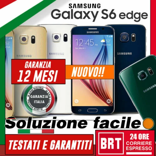 Cellulari e smartphone Samsung Galaxy S6 edge oro