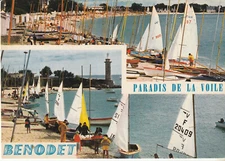 CPSM BENODET PARADIS DE LA VOILE