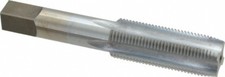 Made in USA 3/4-16 UNF H3 4-Flute Chrome Finish HSS Straight Flute Standard H...