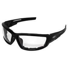 Sly Padded Motorcycle Riding Glasses Clear Shatterproof Lens by Global Vision