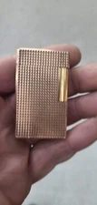 Vintage St Dupont Gold Plated Ligne 1 Lighter Collectable Cigarette / Cigar 