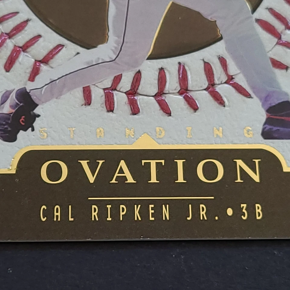 1999 Upper Deck Ovation - Standing Ovation Cal Ripken Jr. #18 SN /500 - Orioles - Image 3 of 4
