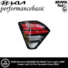 OEM Genuine 92405BE100 REAR Tail Light LAMP Lower Left LH For Hyundai Kona 2024