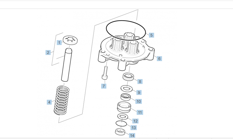 Genuine Karcher Seal Oring Repair Kit HDS 558 601 500 801B Pump