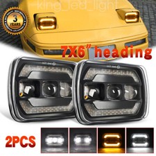 für US EU Chevrolet Corvette C4 1984-1996 Scheinwerfer E-Prüfzeichen Umrüstung