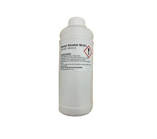 Benzyl Alcohol 100% Pure Grade Preservative Solvent 100ml. / 500ml /  1000ml