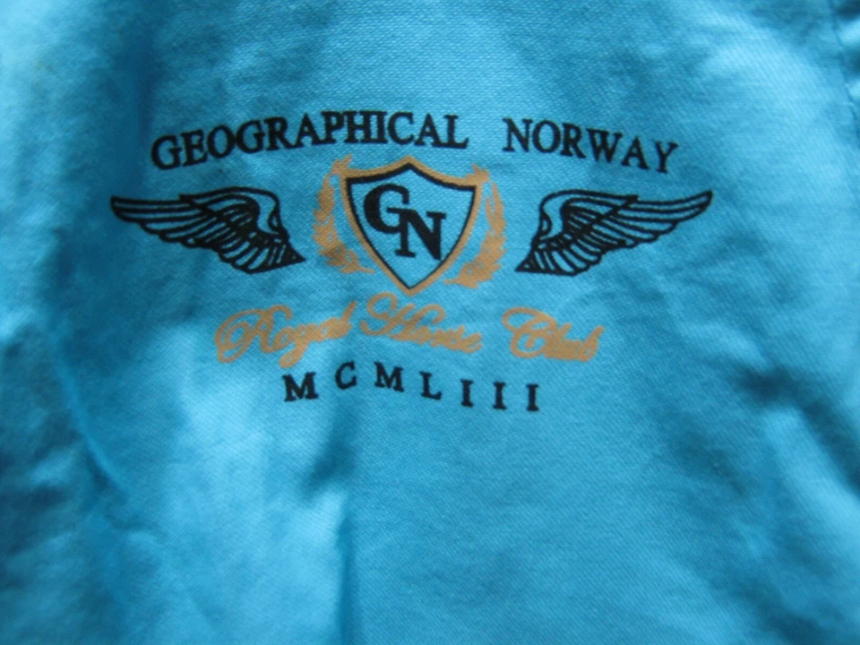 MEN'S BLUE SHORTS GEOGRAPHICAL NORWAY SIZE 2XL VGC - Image 3 of 4