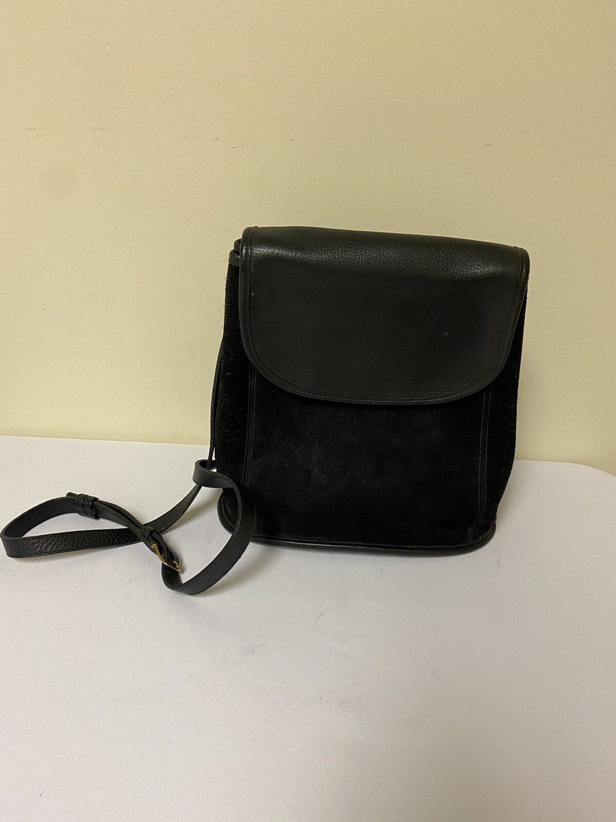 RARE Vintage Coach Berkeley Convertible Backpack #9016 Black  display picture 1