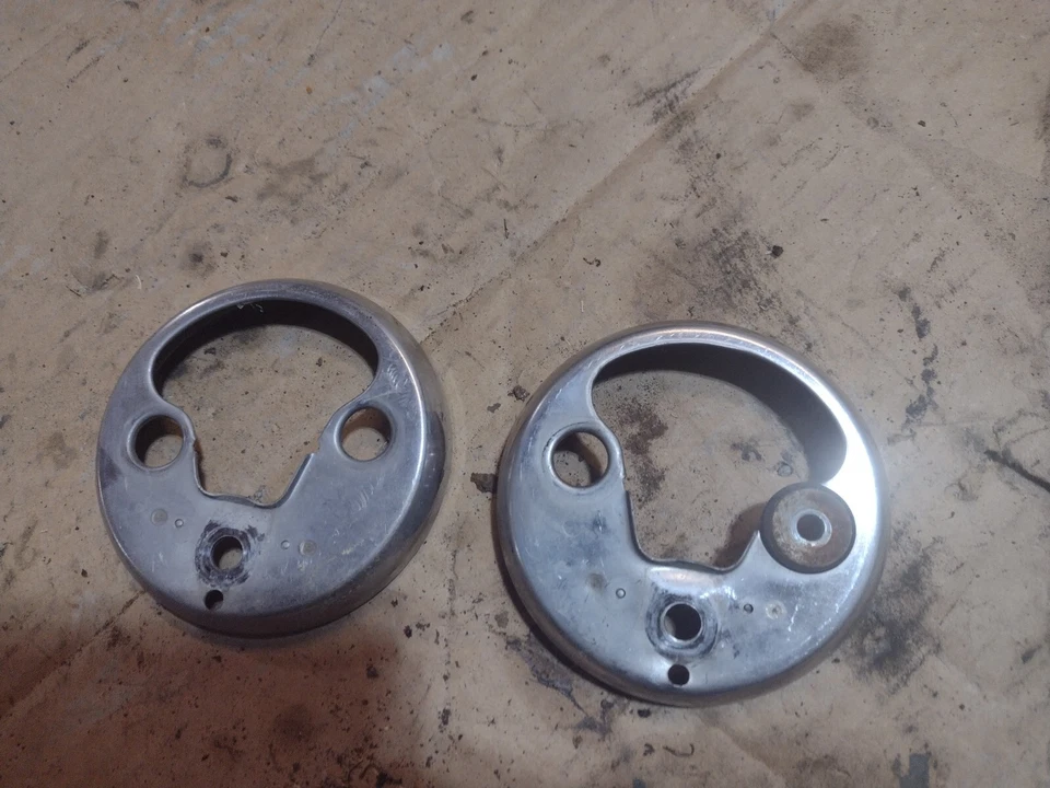 Honda Cl350 1973 soportes de calibre Foto 2 de 2