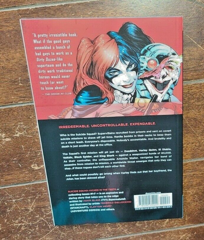 Suicide Squad, Volume 1: Kicked in the Teeth by Adam Glass