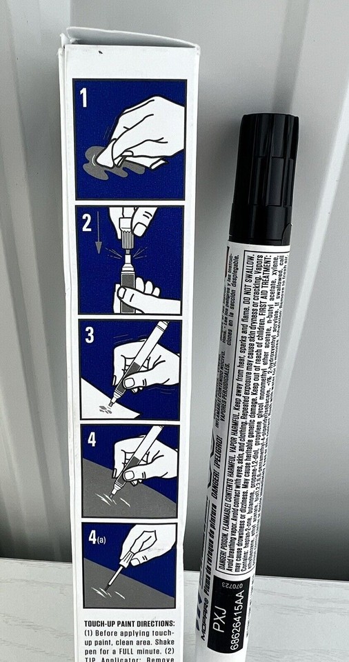 New Mopar 5in1 Touch Up Paint (PXJ) DIAMOND BLACK CRYSTAL P/C 68626415AA eBay