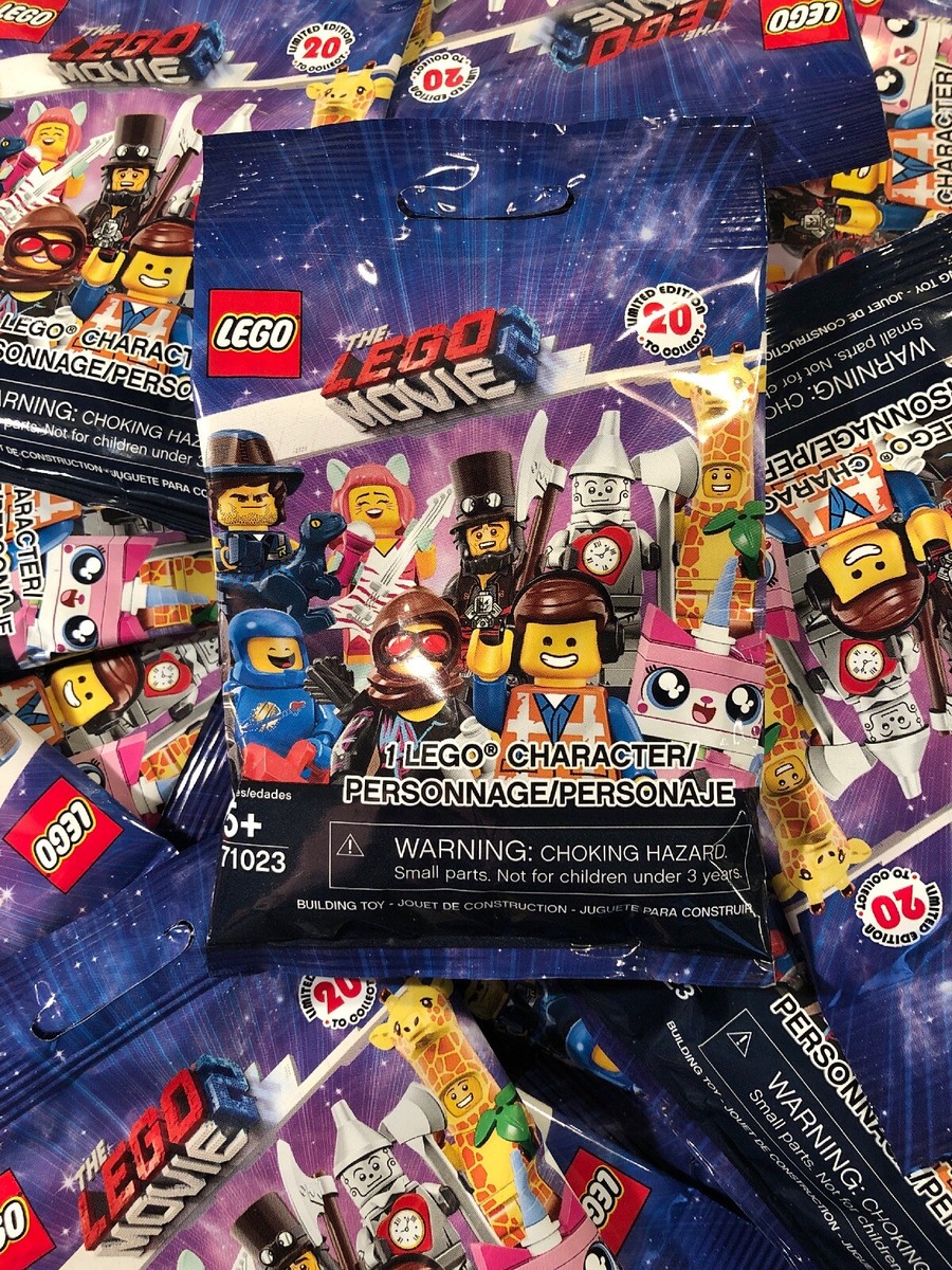 3x THE LEGO MOVIE 71023 Minifigure Lot Of New Sealed blind Packs