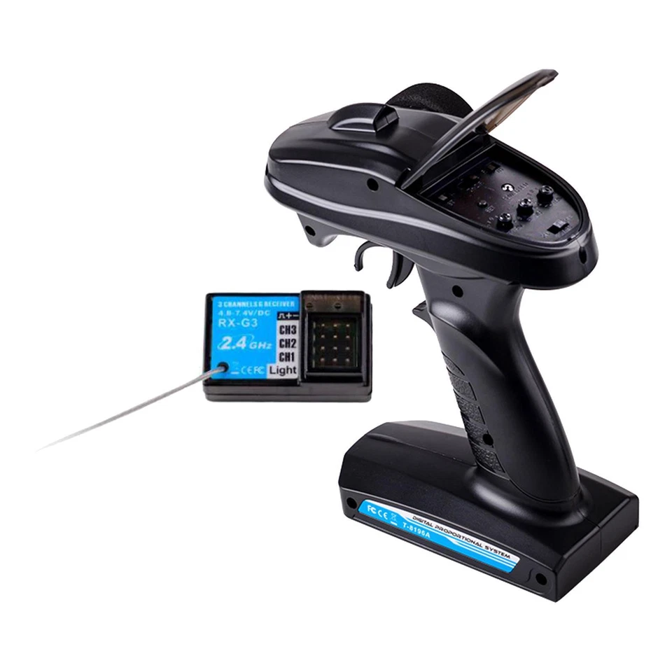 RC Trasmettitore Ricevitore Corsa Regolabile Accessori RC Facile da - Immagine 2 di 4