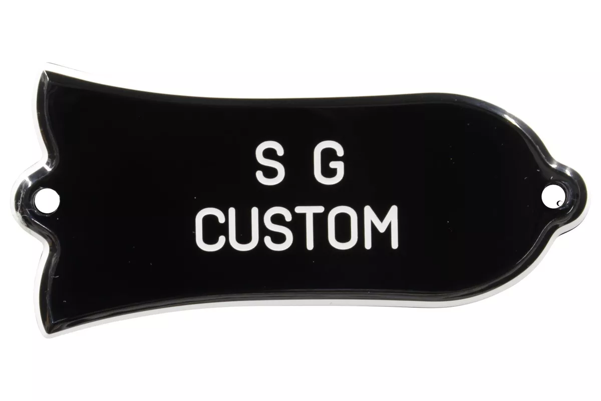 Gibson sg custom truss rod cover deals