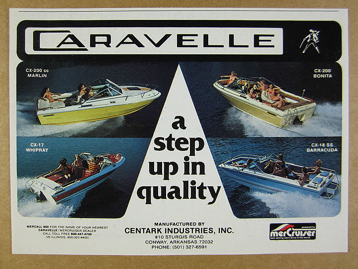 1978 Caravelle Boats Marlin Bonita Whipray & Barracuda photos