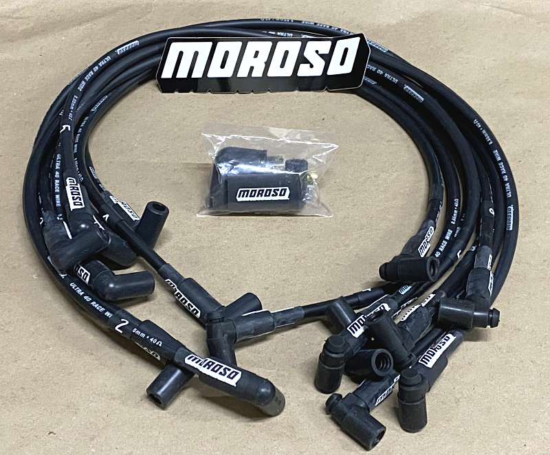 Moroso Ultra 40 Spark Plug Wires Big Block Chevy HEI 396 454 Under Header (NEW)