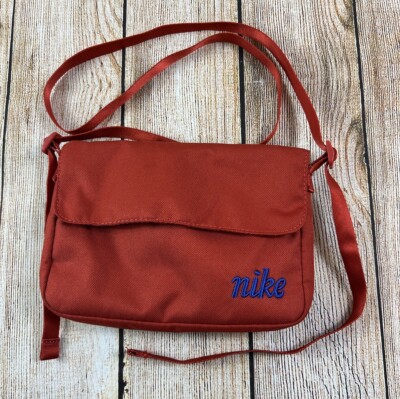 nike red purse
