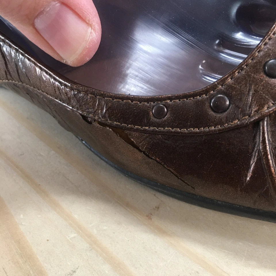 LifeStride 鞋女式 10 M 一脚蹬青铜人造皮革休闲舒适低帮 — 第 4/4 张图片