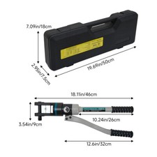 Copper Tube Fitting Hydraulic Pipe Crimping Tool 4 To 120mm² Pressing Pliers Kit