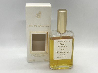 Rare! Retired Rene Indien de Fragonard Fragrance Eau de Toilette 75% Vol 50 ml 