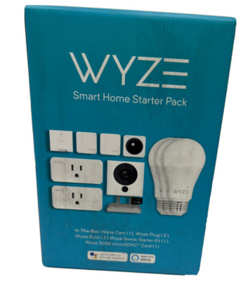 Wyze Smart Home Starter Pack - WSHSB_New in Factory-Sealed Box