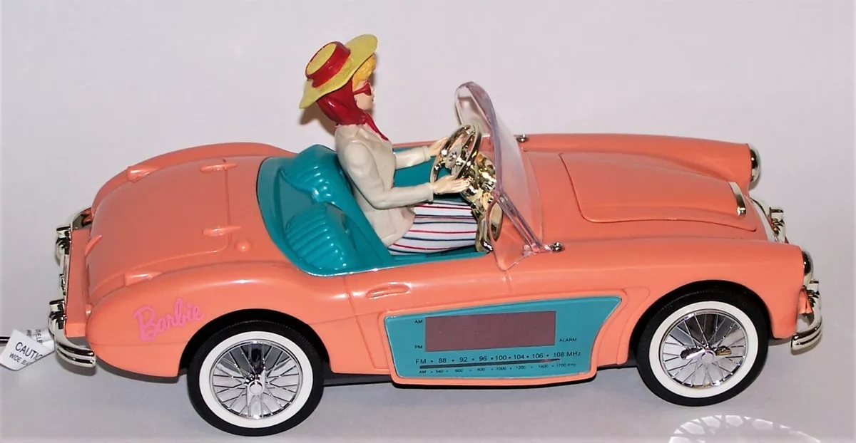 Barbie clock radio sales 1962 convertible