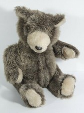 1982 Vtg R.R Toys 18" Teddy Bear Plush Jointed Wind Up Musical Somewhere My Love